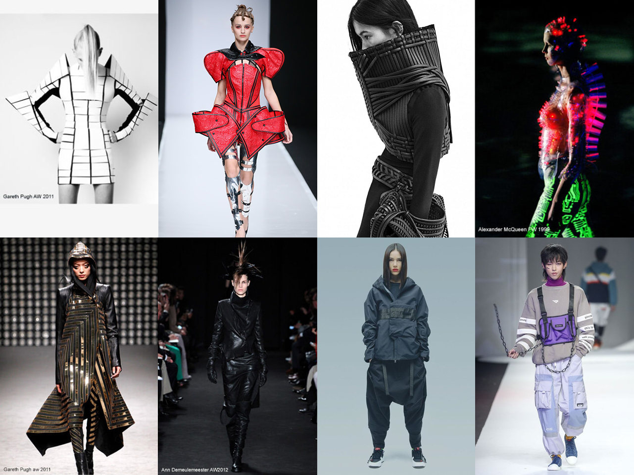 A Brief History Of Cyberpunk On The Fashion Runway Shell Zine Vlrengbr 